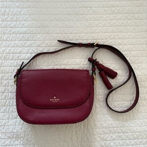 Kate Spade Merlot Maroon Crossbody Purse
